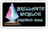 'Briljante weblog' award - logo