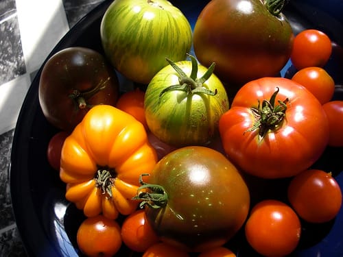 Heirloom tomatoes Heirloom tomatoes